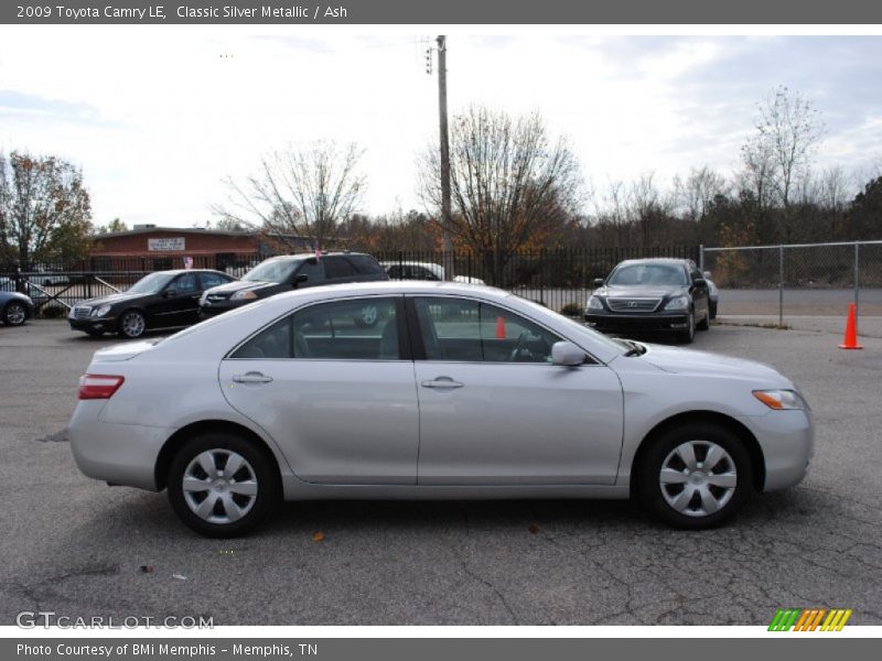 Classic Silver Metallic / Ash 2009 Toyota Camry LE