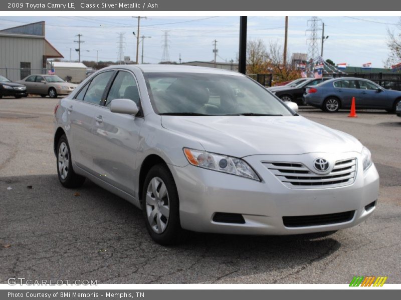 Classic Silver Metallic / Ash 2009 Toyota Camry LE
