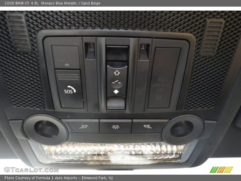 Monaco Blue Metallic / Sand Beige 2008 BMW X5 4.8i