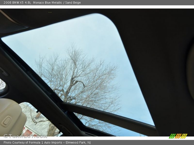 Monaco Blue Metallic / Sand Beige 2008 BMW X5 4.8i