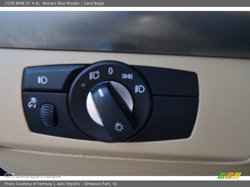 Monaco Blue Metallic / Sand Beige 2008 BMW X5 4.8i