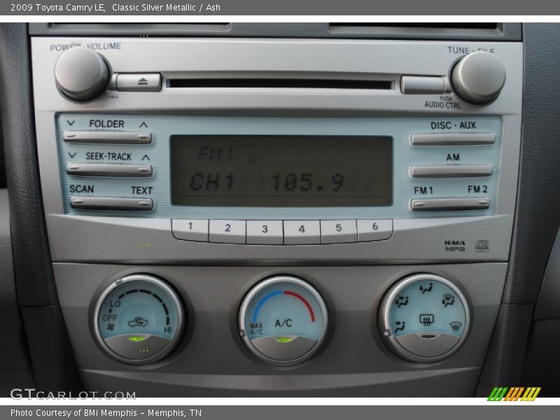 Classic Silver Metallic / Ash 2009 Toyota Camry LE
