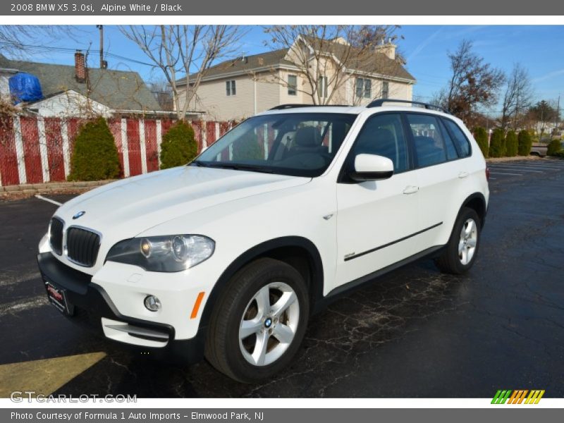 Alpine White / Black 2008 BMW X5 3.0si