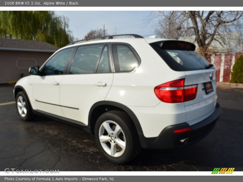 Alpine White / Black 2008 BMW X5 3.0si