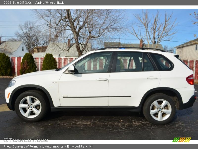 Alpine White / Black 2008 BMW X5 3.0si