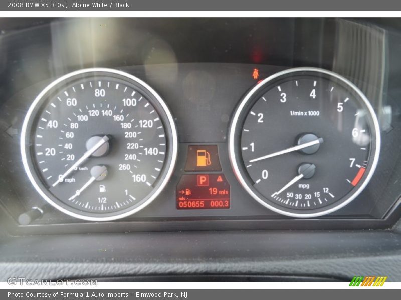 Alpine White / Black 2008 BMW X5 3.0si