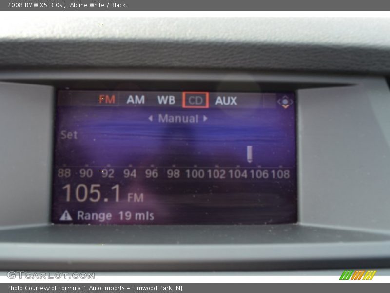 Alpine White / Black 2008 BMW X5 3.0si