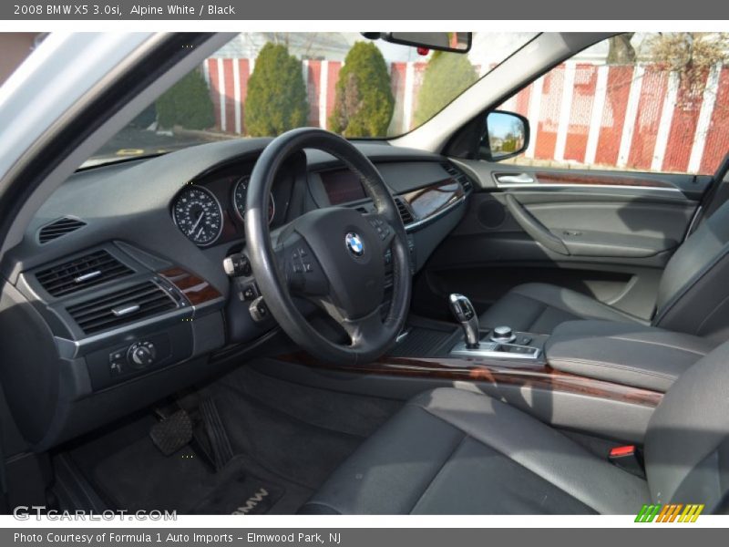 Alpine White / Black 2008 BMW X5 3.0si