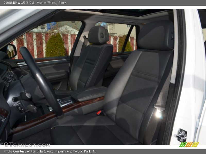 Alpine White / Black 2008 BMW X5 3.0si