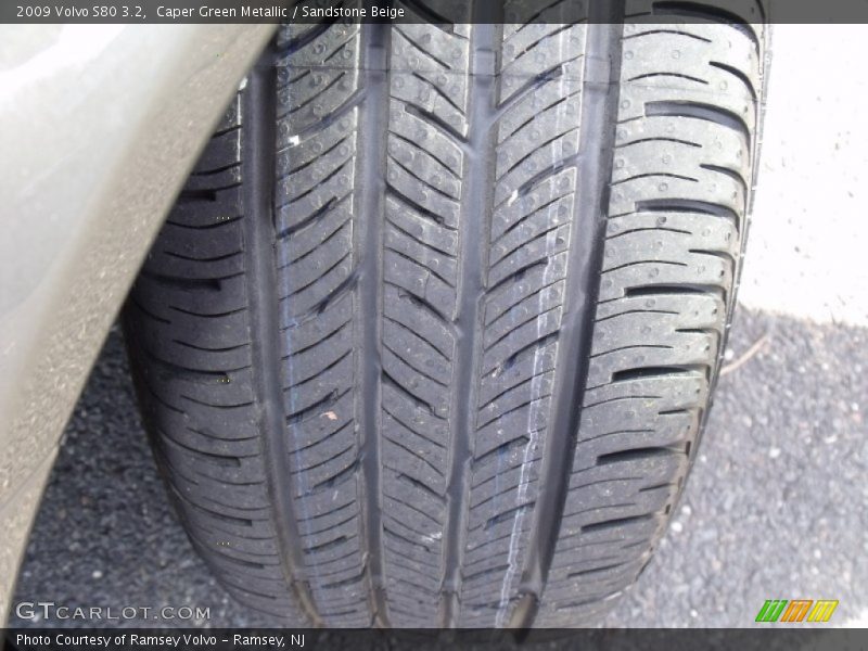 Caper Green Metallic / Sandstone Beige 2009 Volvo S80 3.2