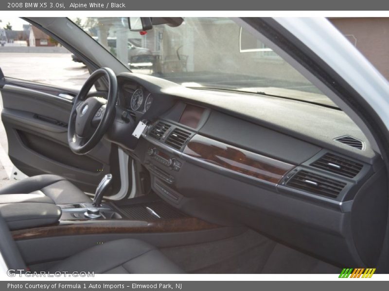 Alpine White / Black 2008 BMW X5 3.0si