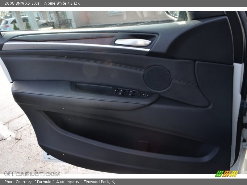 Alpine White / Black 2008 BMW X5 3.0si