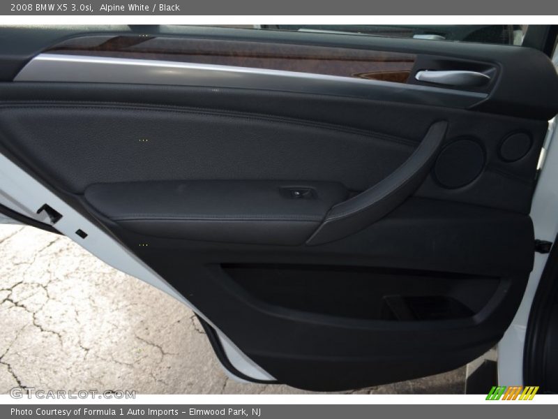 Alpine White / Black 2008 BMW X5 3.0si