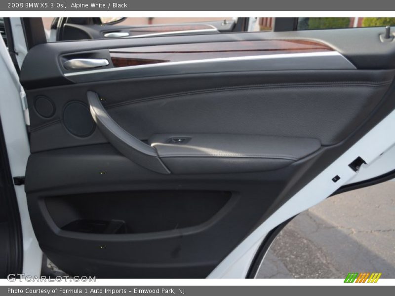 Alpine White / Black 2008 BMW X5 3.0si