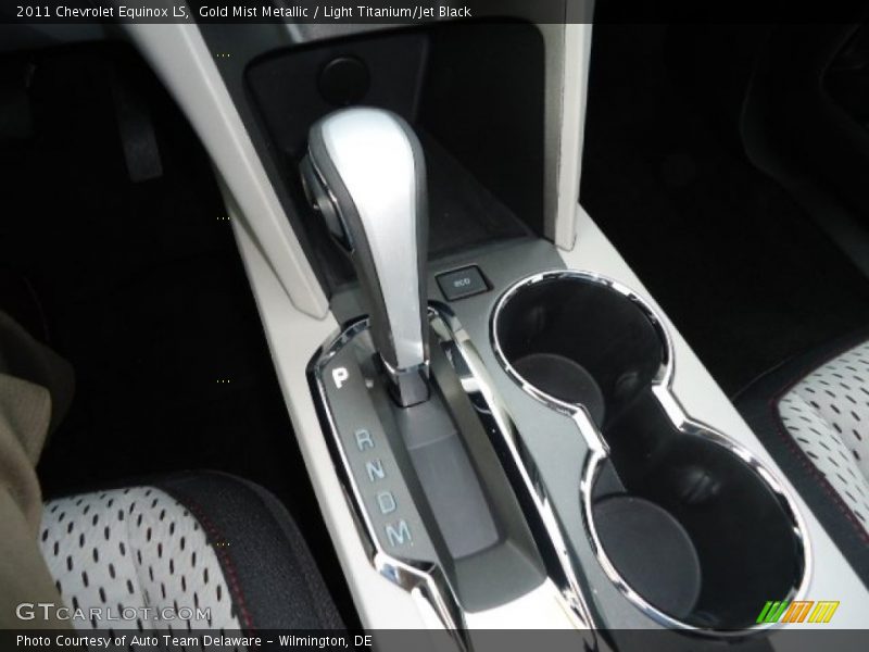 Gold Mist Metallic / Light Titanium/Jet Black 2011 Chevrolet Equinox LS