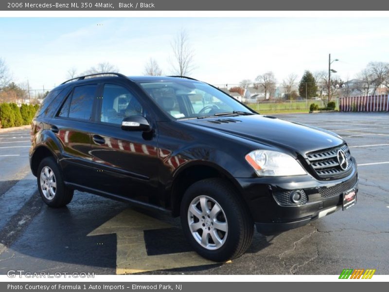 Black / Black 2006 Mercedes-Benz ML 350 4Matic