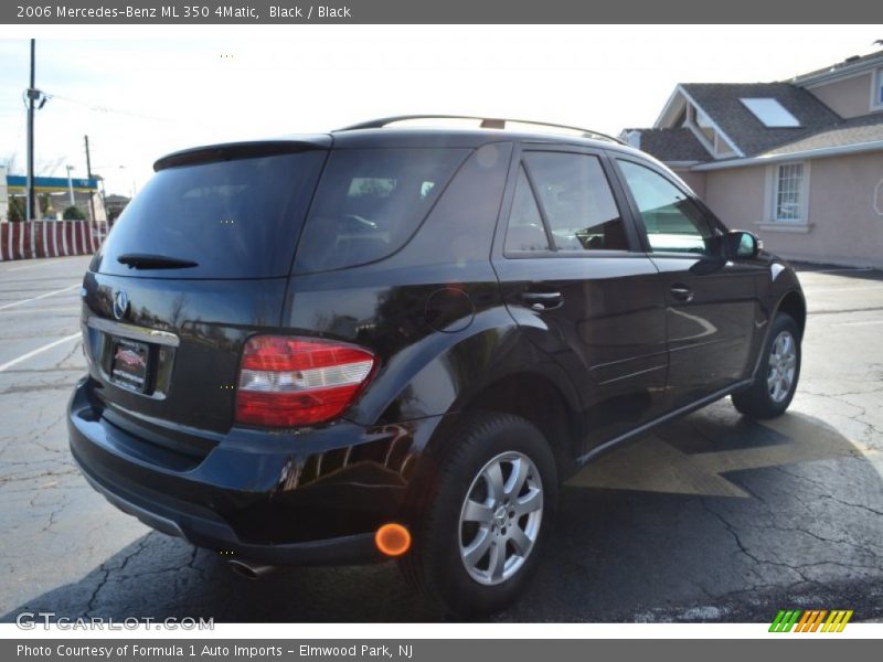 Black / Black 2006 Mercedes-Benz ML 350 4Matic