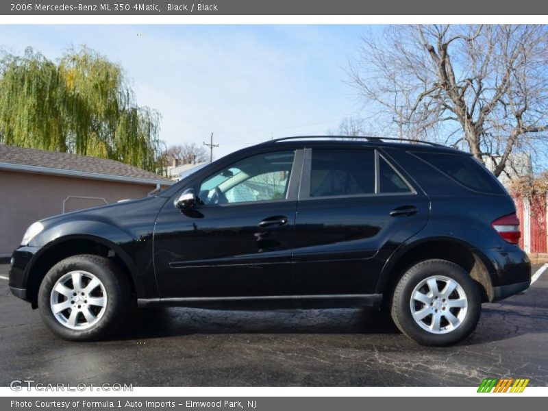 Black / Black 2006 Mercedes-Benz ML 350 4Matic