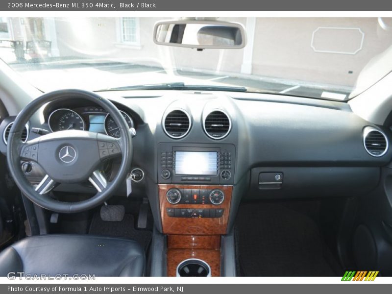 Black / Black 2006 Mercedes-Benz ML 350 4Matic