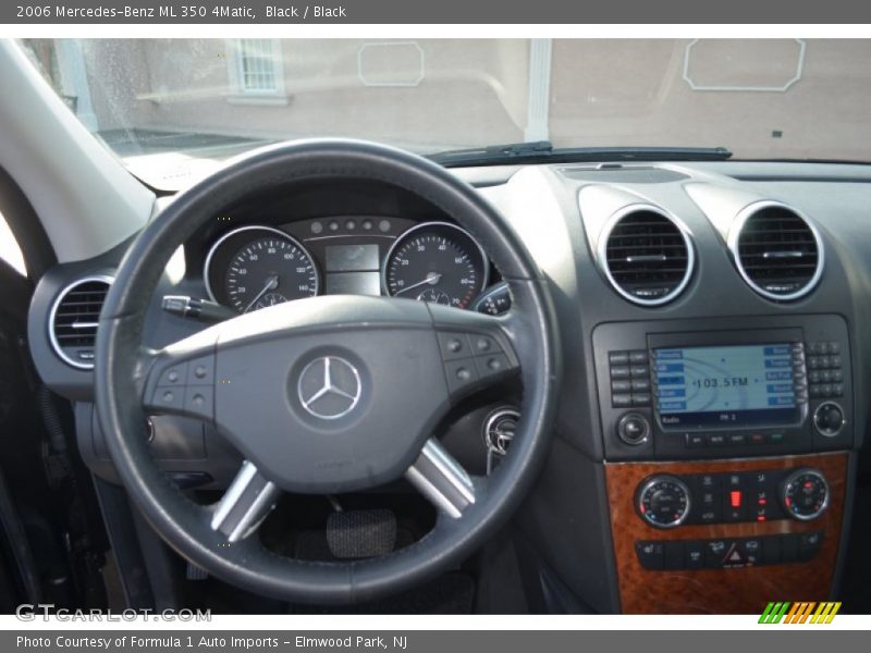 Black / Black 2006 Mercedes-Benz ML 350 4Matic