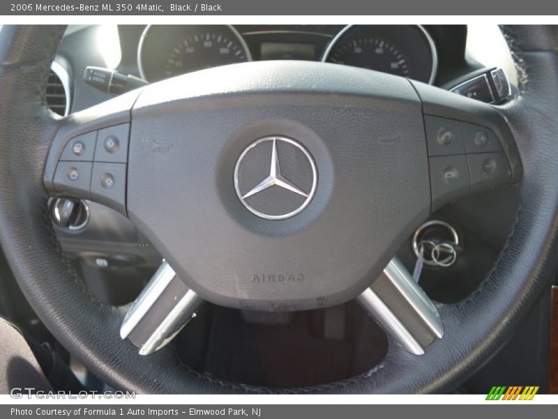 Black / Black 2006 Mercedes-Benz ML 350 4Matic