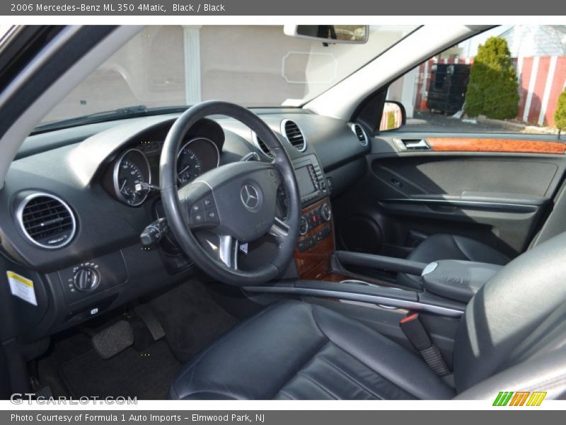 Black / Black 2006 Mercedes-Benz ML 350 4Matic