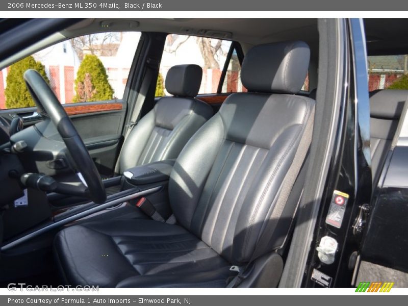 Black / Black 2006 Mercedes-Benz ML 350 4Matic