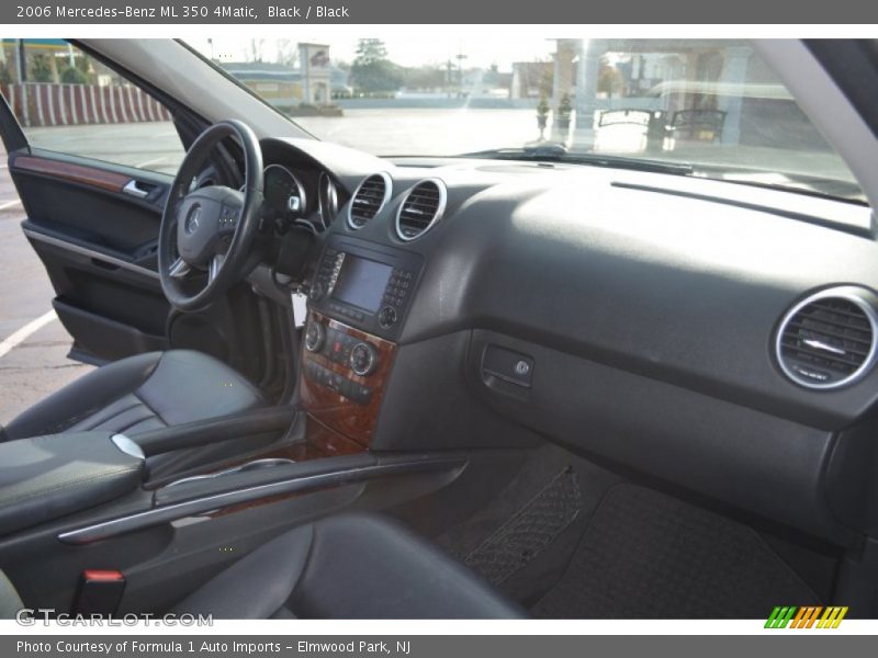 Black / Black 2006 Mercedes-Benz ML 350 4Matic