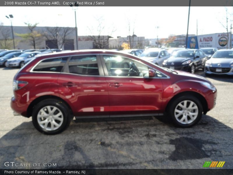 Copper Red Mica / Sand 2008 Mazda CX-7 Touring AWD