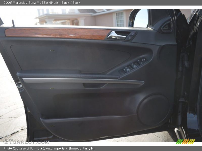 Black / Black 2006 Mercedes-Benz ML 350 4Matic