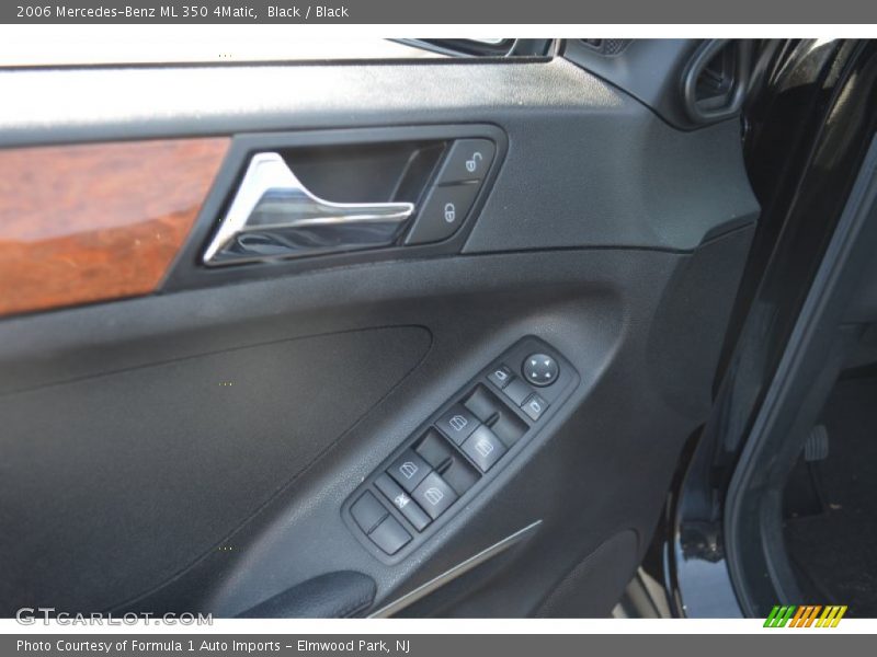 Black / Black 2006 Mercedes-Benz ML 350 4Matic