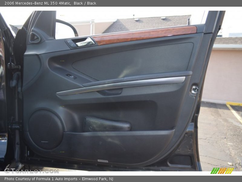 Black / Black 2006 Mercedes-Benz ML 350 4Matic