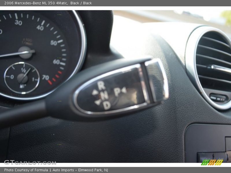 Black / Black 2006 Mercedes-Benz ML 350 4Matic