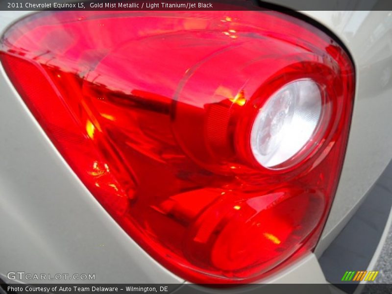 Gold Mist Metallic / Light Titanium/Jet Black 2011 Chevrolet Equinox LS