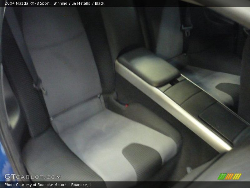 Winning Blue Metallic / Black 2004 Mazda RX-8 Sport
