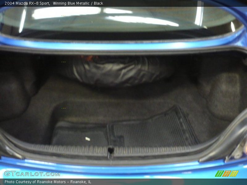 Winning Blue Metallic / Black 2004 Mazda RX-8 Sport