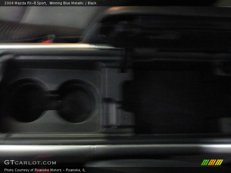 Winning Blue Metallic / Black 2004 Mazda RX-8 Sport