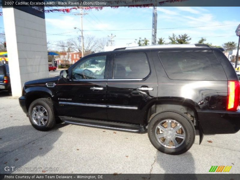 Black Raven / Ebony/Ebony 2007 Cadillac Escalade AWD