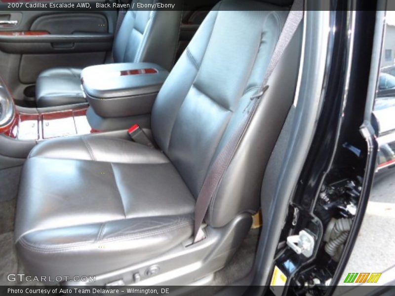 Black Raven / Ebony/Ebony 2007 Cadillac Escalade AWD