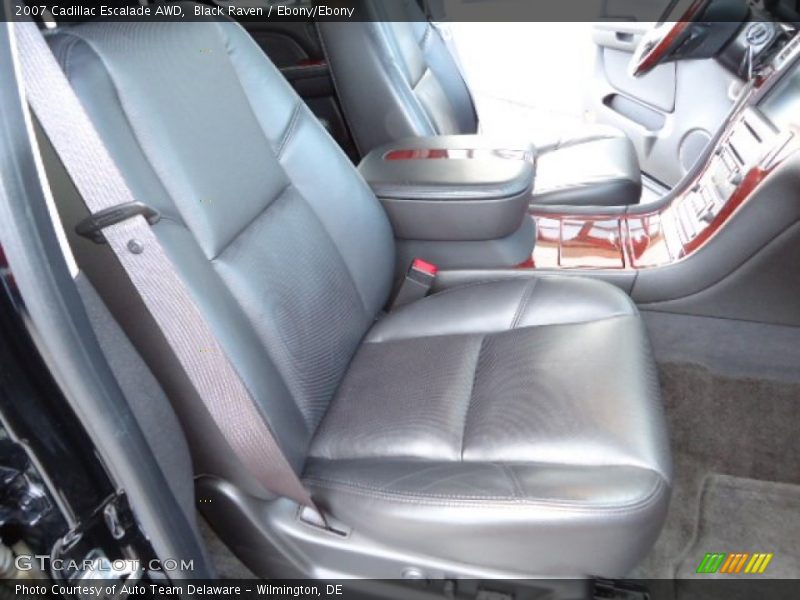 Black Raven / Ebony/Ebony 2007 Cadillac Escalade AWD