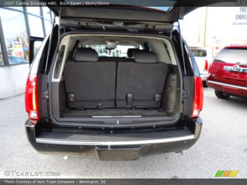 Black Raven / Ebony/Ebony 2007 Cadillac Escalade AWD