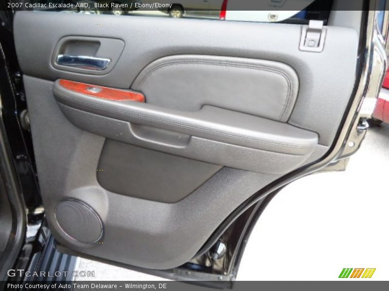 Black Raven / Ebony/Ebony 2007 Cadillac Escalade AWD