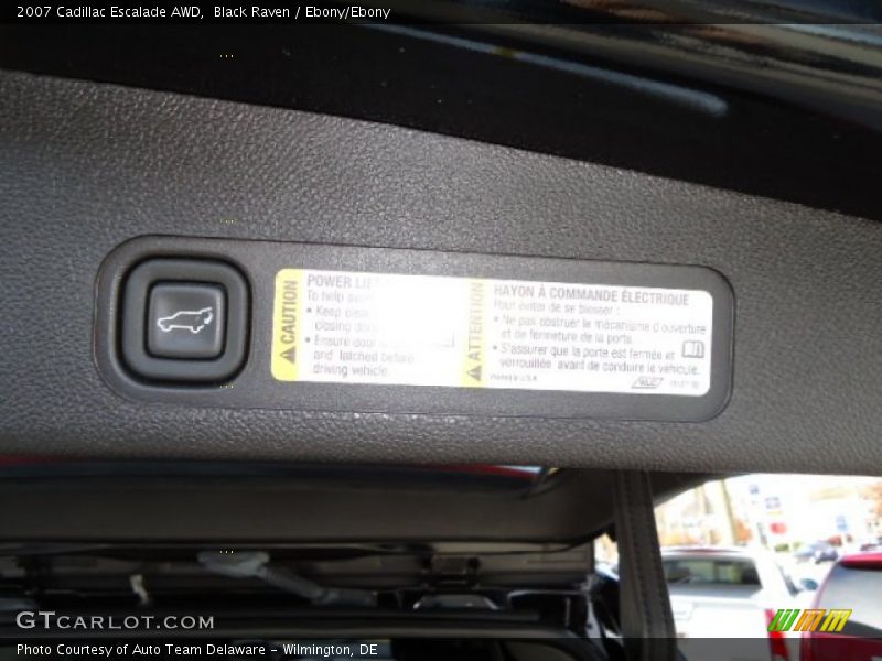 Black Raven / Ebony/Ebony 2007 Cadillac Escalade AWD
