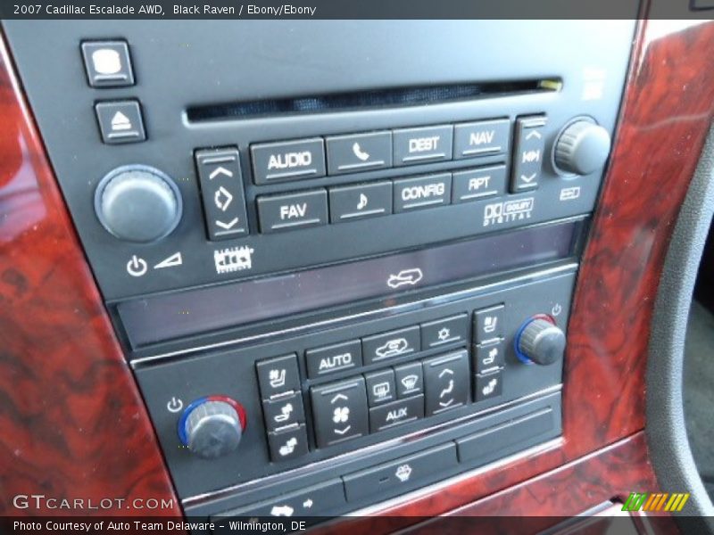 Black Raven / Ebony/Ebony 2007 Cadillac Escalade AWD