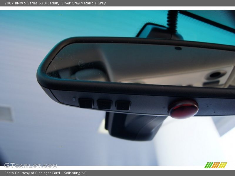 Silver Grey Metallic / Grey 2007 BMW 5 Series 530i Sedan