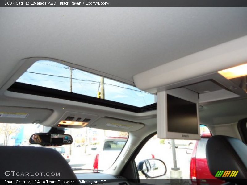 Black Raven / Ebony/Ebony 2007 Cadillac Escalade AWD