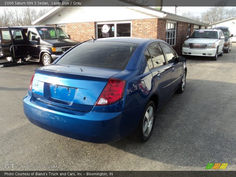 Laser Blue / Gray 2006 Saturn ION 3 Sedan