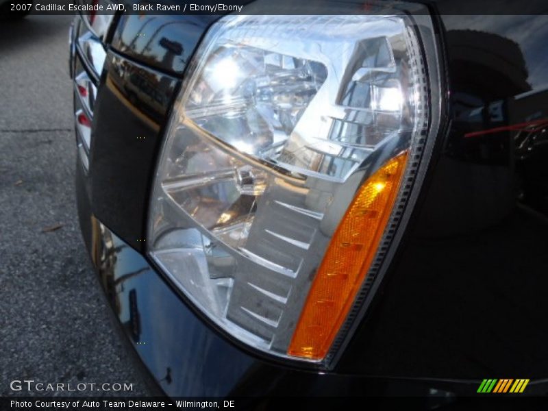 Black Raven / Ebony/Ebony 2007 Cadillac Escalade AWD