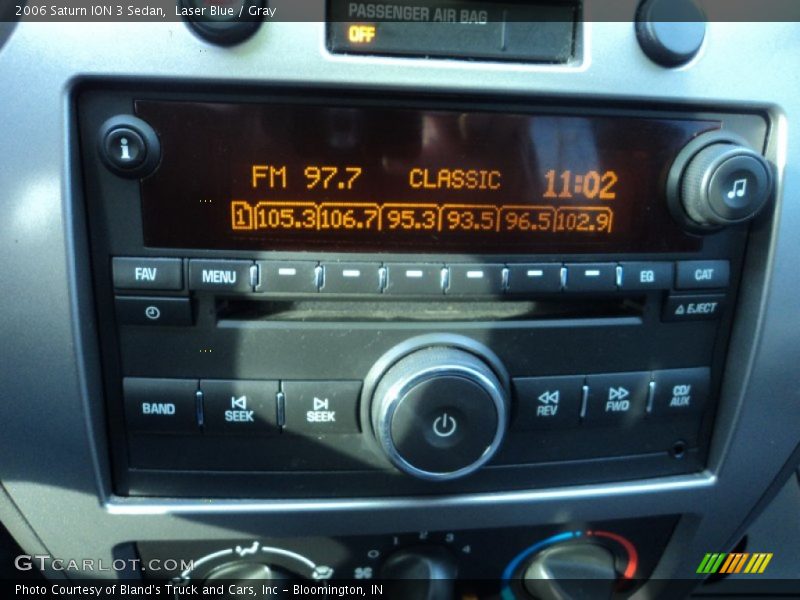 Laser Blue / Gray 2006 Saturn ION 3 Sedan