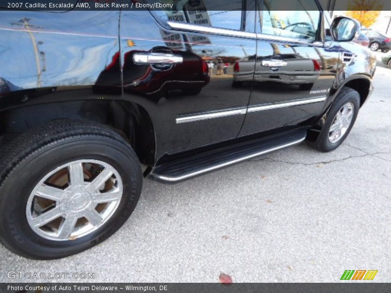 Black Raven / Ebony/Ebony 2007 Cadillac Escalade AWD